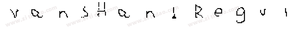 VansHand Regular字体转换